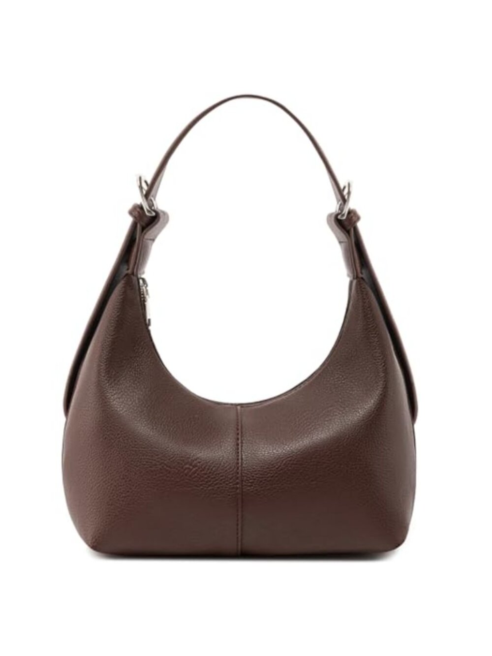 Women's Vegan Leather Hobo Bag Crescent Shoulder Handbag Slouchy Tote Crossbody